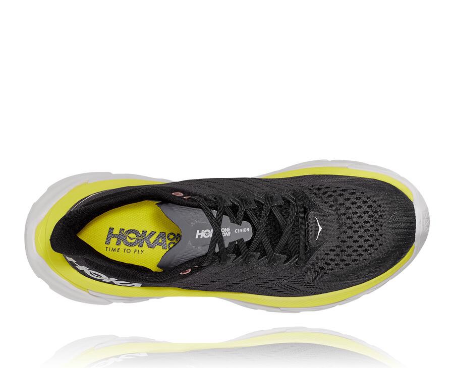 Hoka One One Running Shoes Mens Black - Clifton Edge - 20736BDXY